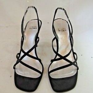 Stuart Weiztman 3 in Strappy Black Sandals